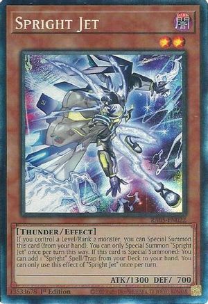 Spright Jet (Collector's Rare) (RA05-EN022) - Rarity Collection 5 1st Edition