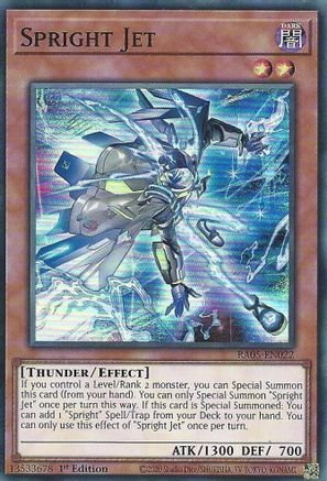 Spright Jet (RA05-EN022) - Rarity Collection 5 1st Edition