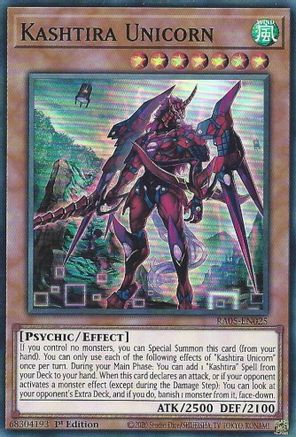 Kashtira Unicorn (RA05-EN025) - Rarity Collection 5 1st Edition