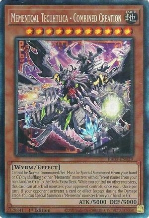 Mementoal Tecuhtlica - Combined Creation (Collector's Rare) (RA05-EN029) - Rarity Collection 5 1st Edition