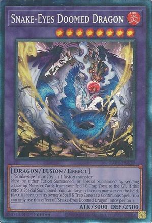 Snake-Eyes Doomed Dragon (Collector's Rare) (RA05-EN039) - Rarity Collection 5 1st Edition