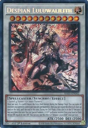 Despian Luluwalilith (Secret Rare) (RA05-EN042) - Rarity Collection 5 1st Edition