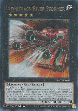 Infinitrack River Stormer (Ultimate Rare) (RA05-EN049) - Rarity Collection 5 1st Edition