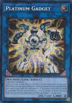 Platinum Gadget (Secret Rare) (RA05-EN054) - Rarity Collection 5 1st Edition