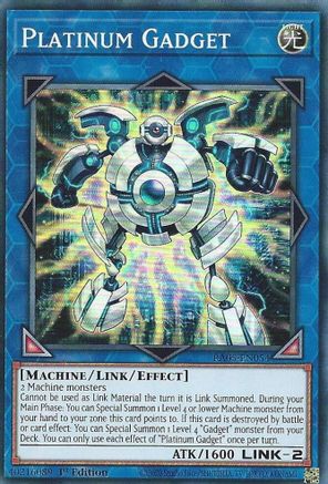 Platinum Gadget (RA05-EN054) - Rarity Collection 5 1st Edition