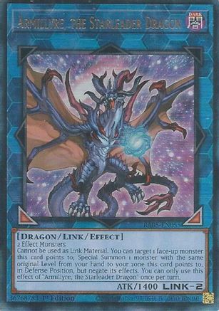 Armillyre, the Starleader Dragon (Ultimate Rare) (RA05-EN055) - Rarity Collection 5 1st Edition
