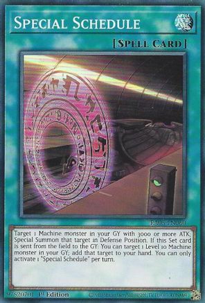 Special Schedule (RA05-EN060) - Rarity Collection 5 1st Edition