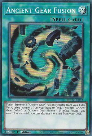 Ancient Gear Fusion (RA05-EN063) - Rarity Collection 5 1st Edition