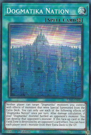 Dogmatika Nation (RA05-EN066) - Rarity Collection 5 1st Edition