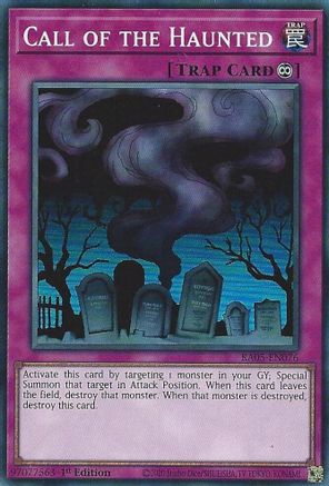 Call of the Haunted (RA05-EN076) - Rarity Collection 5 1st Edition