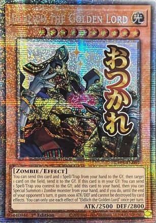 Eldlich the Golden Lord (Starlight Rare) (RA05-EN097) - Rarity Collection 5 1st Edition