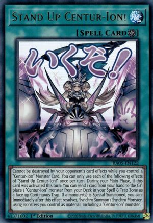 Stand Up Centur-Ion! (RA05-EN122) - Rarity Collection 5 1st Edition