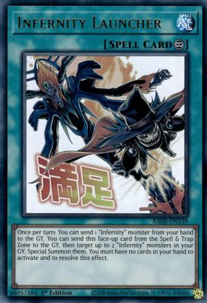 Infernity Launcher (RA05-EN139) - Rarity Collection 5 1st Edition