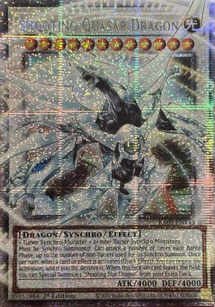 Shooting Quasar Dragon (Starlight Rare) (RA05-EN143) - Rarity Collection 5 1st Edition