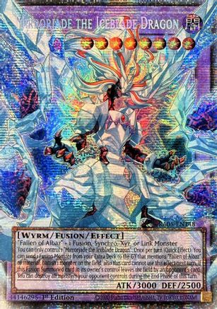 Mirrorjade the Iceblade Dragon (Starlight Rare) (RA05-EN148) - Rarity Collection 5 1st Edition