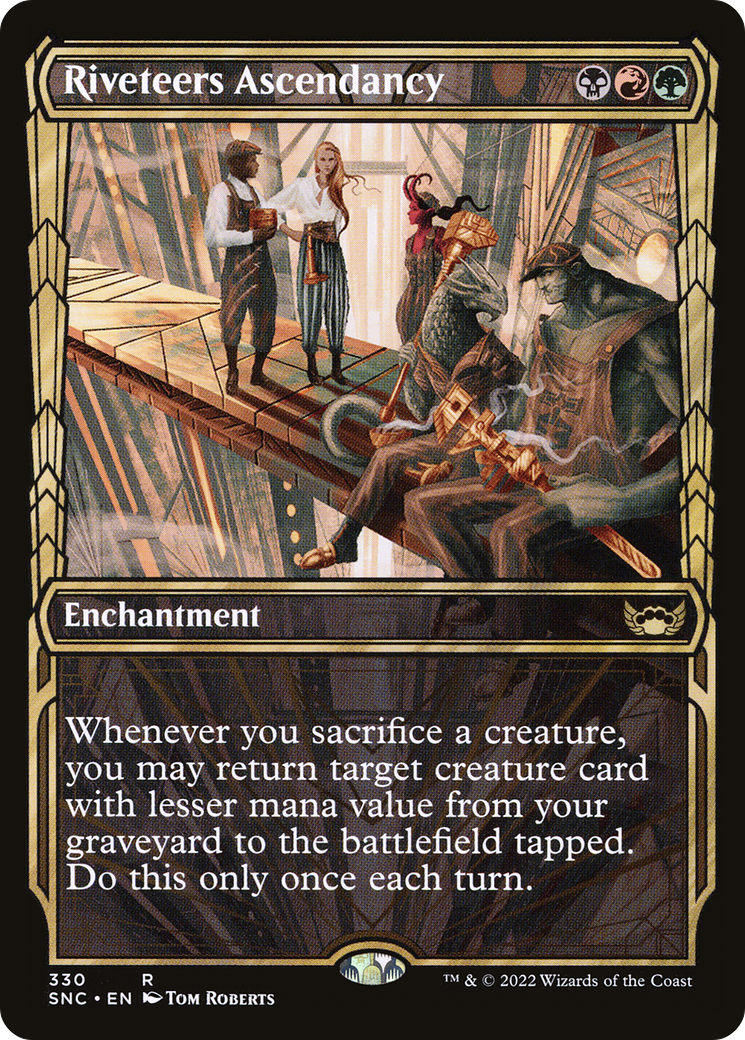Riveteers Ascendancy (Showcase) (SNC-330) - Streets of New Capenna: (Showcase) Foil