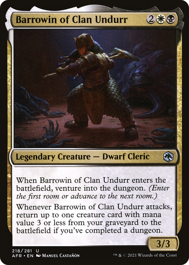 Barrowin of Clan Undurr (AFR-218) - Adventures in the Forgotten Realms Foil