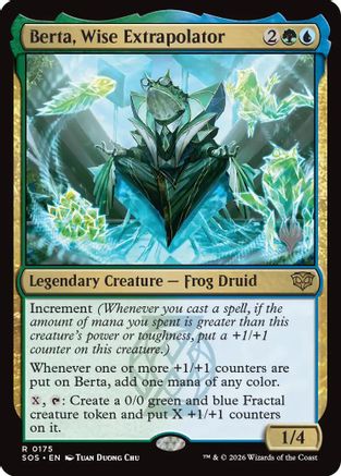 Berta, Wise Extrapolator (PPSOS-175) - Promo Pack: Secrets of Strixhaven