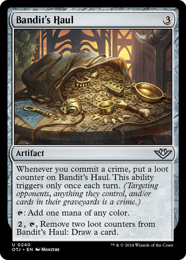 Bandit's Haul (OTJ-240) - Outlaws of Thunder Junction Foil