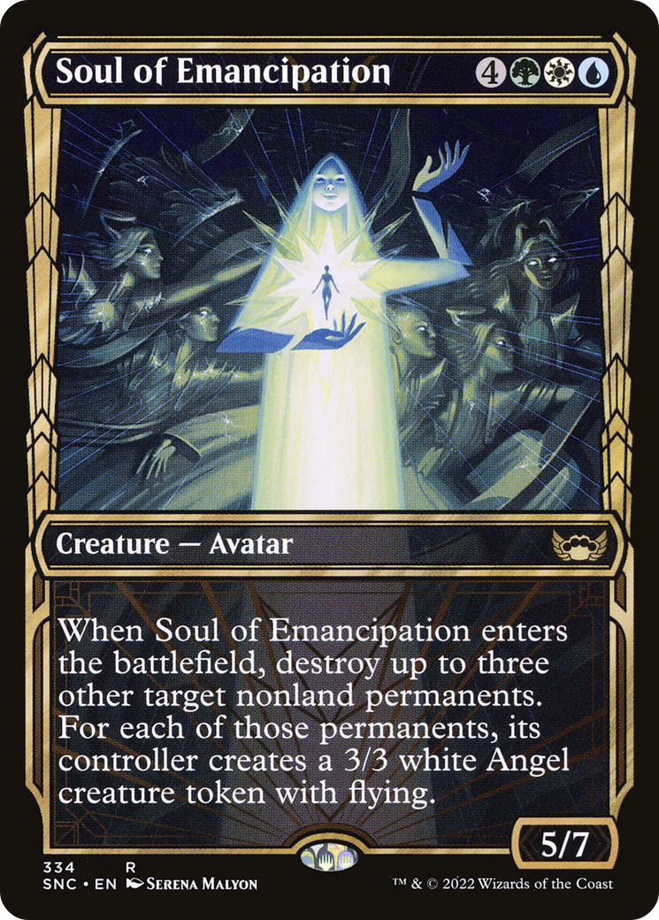 Soul of Emancipation (Showcase) (SNC-334) - Streets of New Capenna: (Showcase)