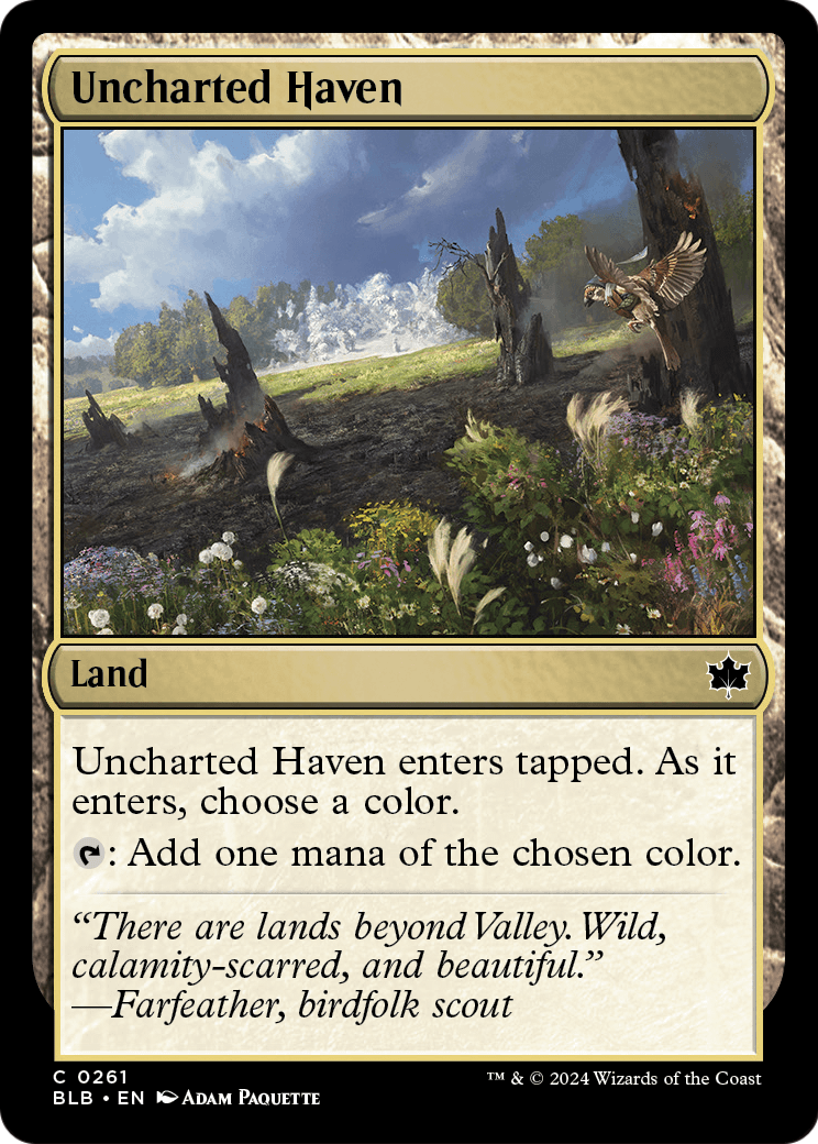 Uncharted Haven (BLB-261) - Bloomburrow