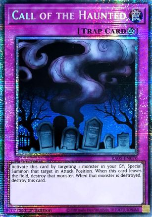 Call of the Haunted (Starlight Rare) (RA05-EN076) - Rarity Collection 5 1st Edition