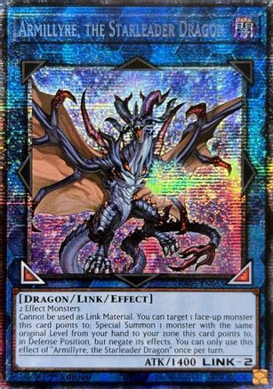 Armillyre, the Starleader Dragon (Starlight Rare) (RA05-EN055) - Rarity Collection 5 1st Edition