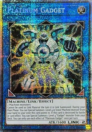 Platinum Gadget (Starlight Rare) (RA05-EN054) - Rarity Collection 5 1st Edition