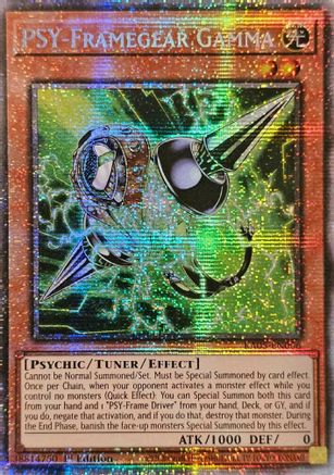 PSY-Framegear Gamma (Starlight Rare) (RA05-EN006) - Rarity Collection 5 1st Edition