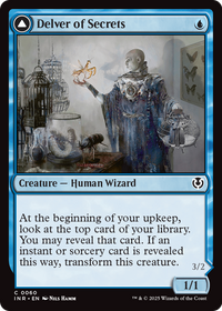 Delver of Secrets (INR-060) - Innistrad Remastered Foil