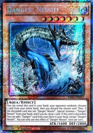 Danger! Nessie! (Starlight Rare) (RA05-EN012) - Rarity Collection 5 1st Edition