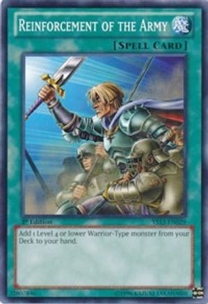 Reinforcement of the Army (YS13-EN029) - Super Starter: V for Victory 1st Edition