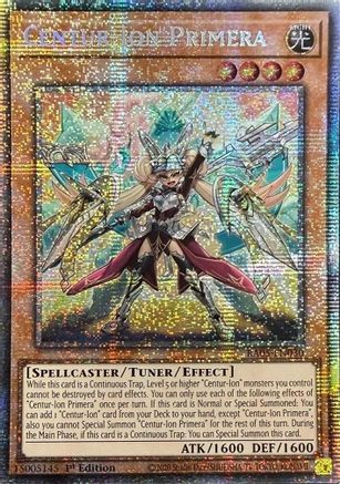 Centur-Ion Primera (Starlight Rare) (RA05-EN030) - Rarity Collection 5 1st Edition