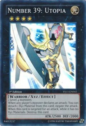 Number 39: Utopia (YS13-EN041) - Super Starter: V for Victory 1st Edition