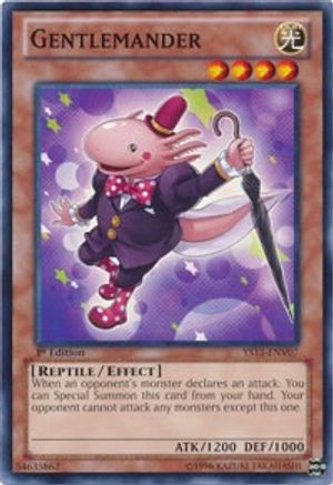 Gentlemander (YS13-ENV07) - Super Starter: V for Victory Power-Up Pack 1st Edition