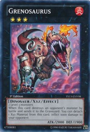 Grenosaurus (YS13-ENV08) - Super Starter: V for Victory Power-Up Pack Unlimited