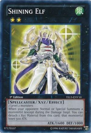 Shining Elf (YS13-ENV10) - Super Starter: V for Victory Power-Up Pack 1st Edition