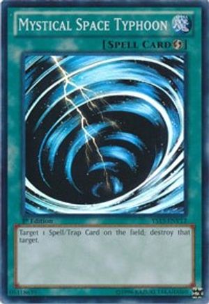 Mystical Space Typhoon (YS13-ENV12) - Super Starter: V for Victory Power-Up Pack 1st Edition