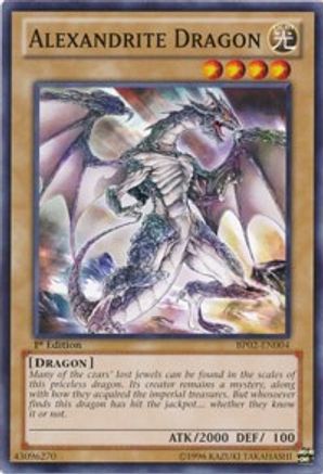 Alexandrite Dragon (BP02-EN004) - Battle Pack 2: War of the Giants 1st Edition