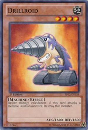Drillroid (BP02-EN038) - Battle Pack 2: War of the Giants 1st Edition