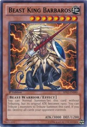Beast King Barbaros (BP02-EN080) - Battle Pack 2: War of the Giants 1st Edition