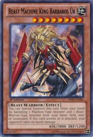 Beast Machine King Barbaros Ur (BP02-EN084) - Battle Pack 2: War of the Giants Unlimited