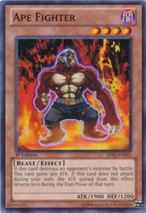 Ape Fighter (BP02-EN093) - Battle Pack 2: War of the Giants Unlimited