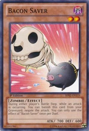 Bacon Saver (BP02-EN119) - Battle Pack 2: War of the Giants 1st Edition