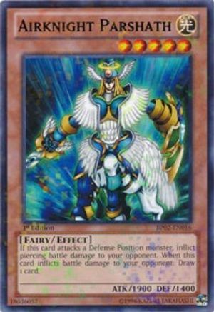 Airknight Parshath (Mosaic Rare) (BP02-EN016) - Battle Pack 2: War of the Giants Unlimited