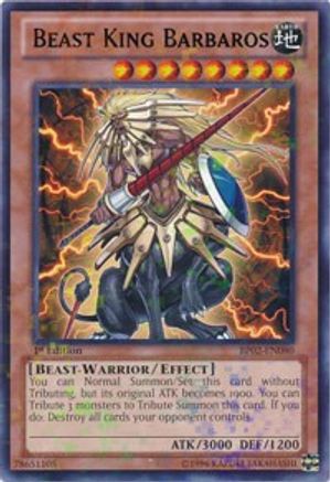 Beast King Barbaros (Mosaic Rare) (BP02-EN080) - Battle Pack 2: War of the Giants Unlimited