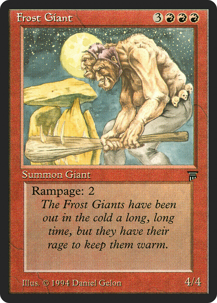 Frost Giant (LEG-) - Legends