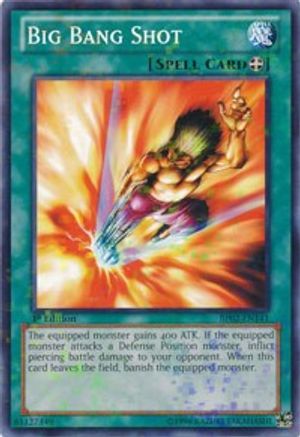Big Bang Shot (Mosaic Rare) (BP02-EN141) - Battle Pack 2: War of the Giants 1st Edition