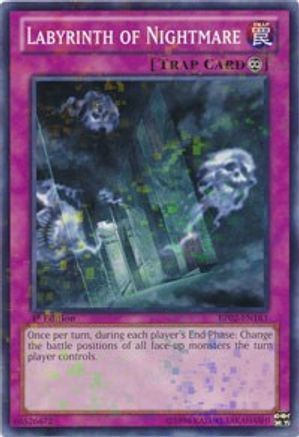Labyrinth of Nightmare (Mosaic Rare) (BP02-EN183) - Battle Pack 2: War of the Giants Unlimited