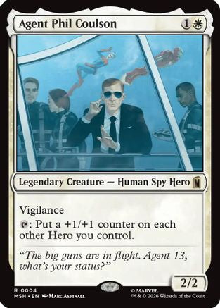 Agent Phil Coulson (MSH-004) - Marvel Super Heroes